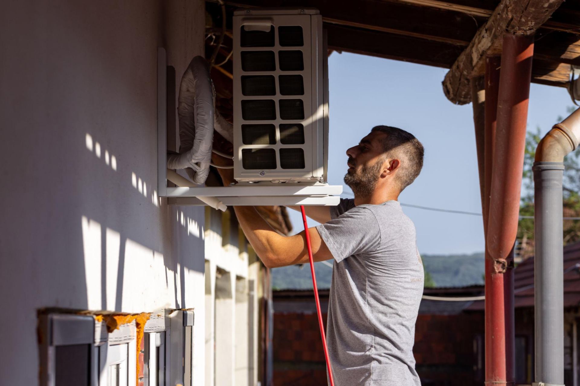 Nettoyage échangeur extérieur pompe à chaleur
