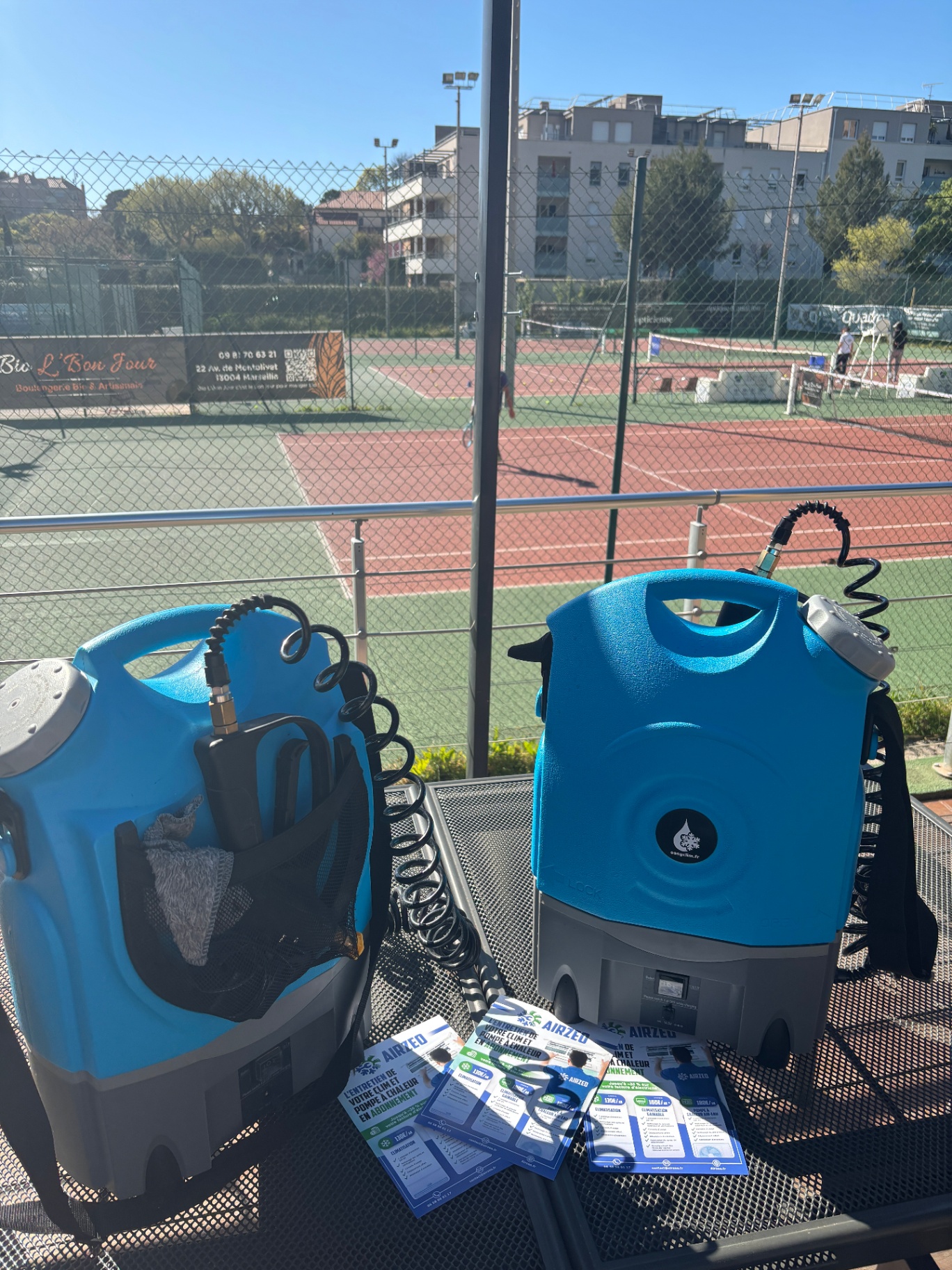 Airzeo devient partenaire du Tennis Club de la Fourragère : L'exigence de la performance et de l'hygiène